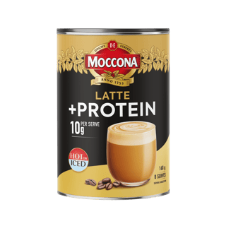 Moccona Protein Tin Render Latte R2