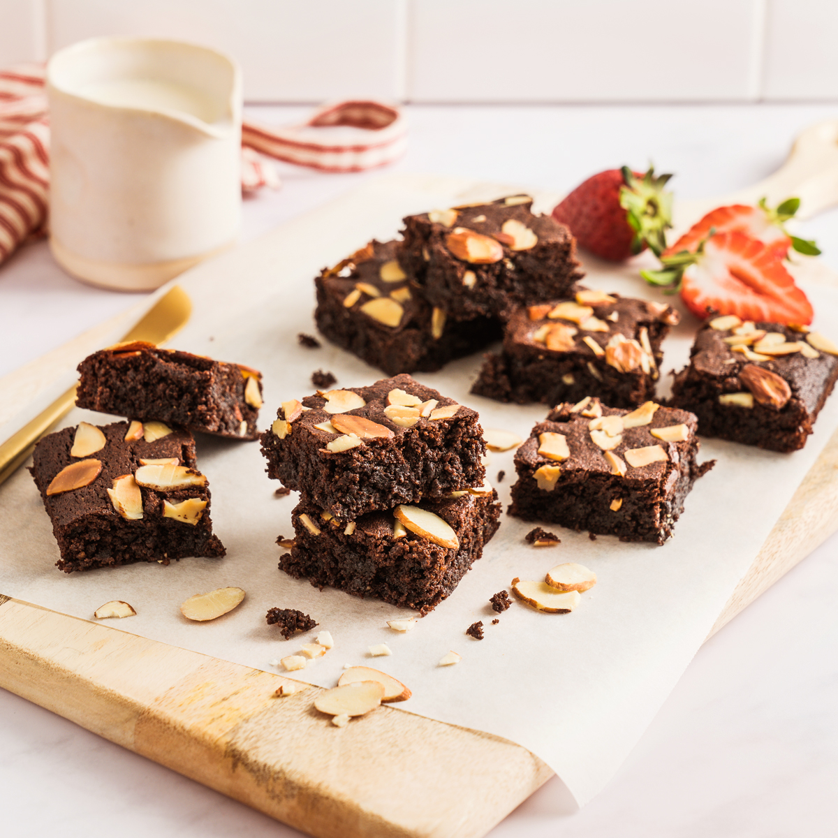 Mocha Almond Brownies | Moccona NZ